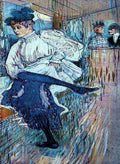 Toulouse Lautrec Jane Avril Dancing 2 A4 Photo Print