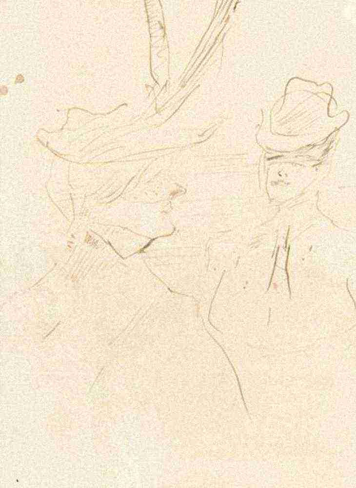 Toulouse Lautrec Jane Granier A4 Photo Print