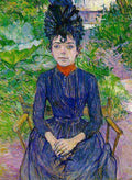 Toulouse Lautrec Justine Dieuhl A4 Photo Print
