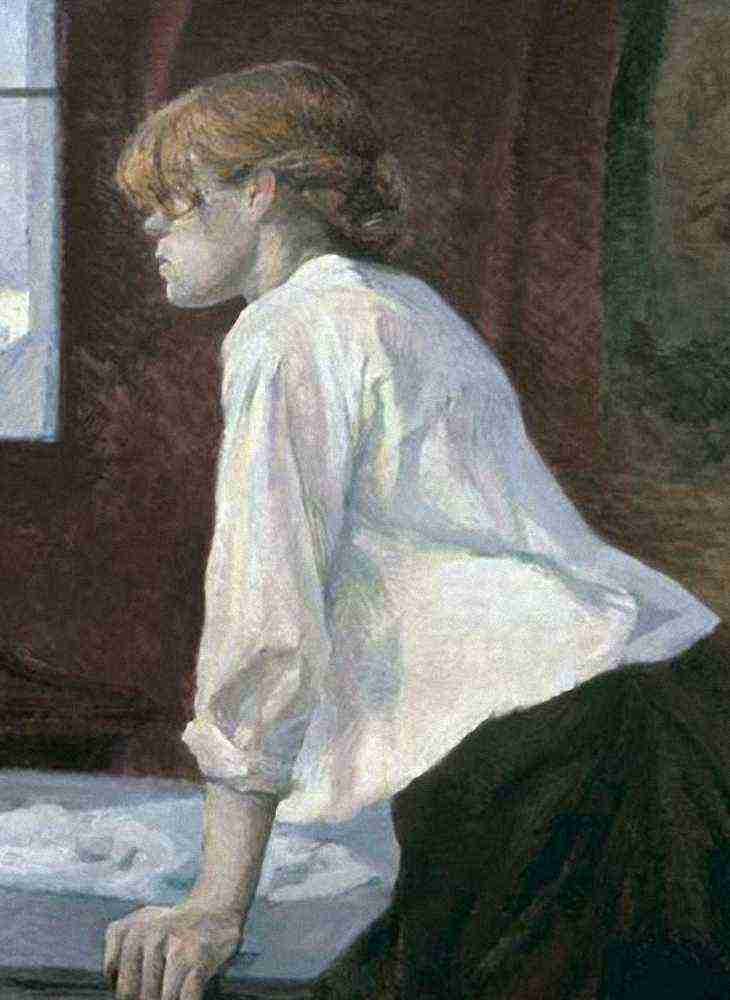 Toulouse Lautrec La Blanchisseuse A4 Photo Print