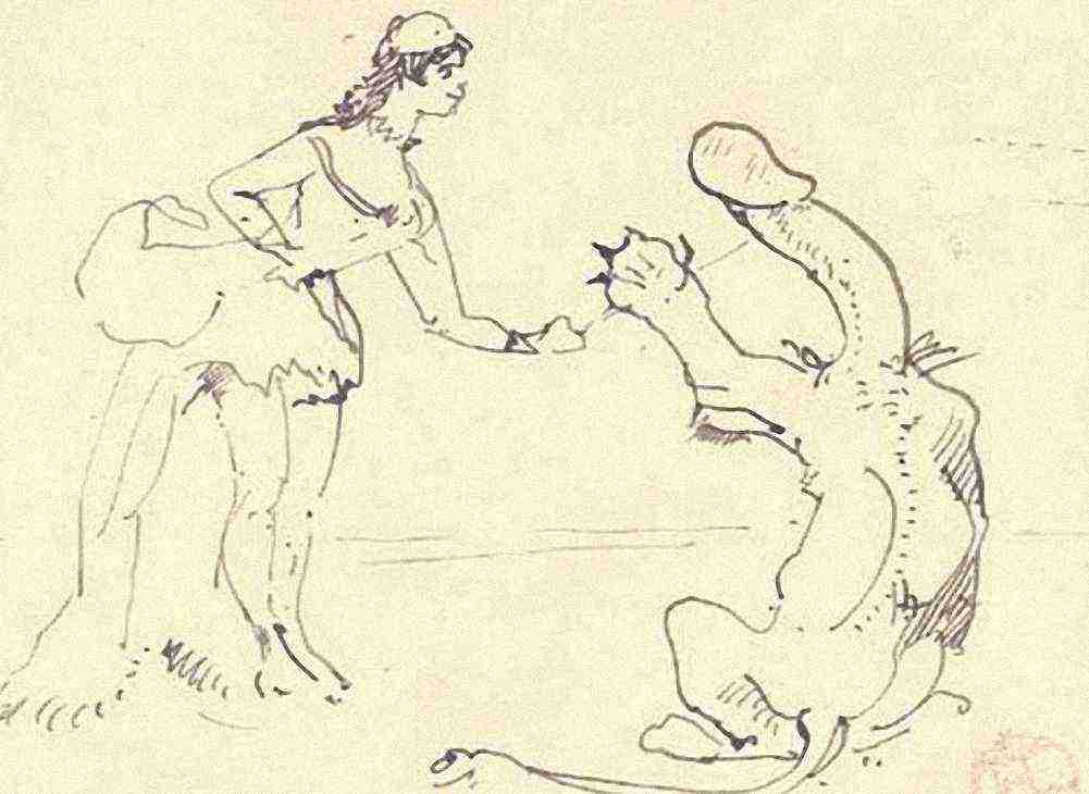 Toulouse Lautrec La Dompteuse A4 Photo Print