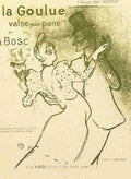 Toulouse Lautrec La Goulue A4 Photo Print