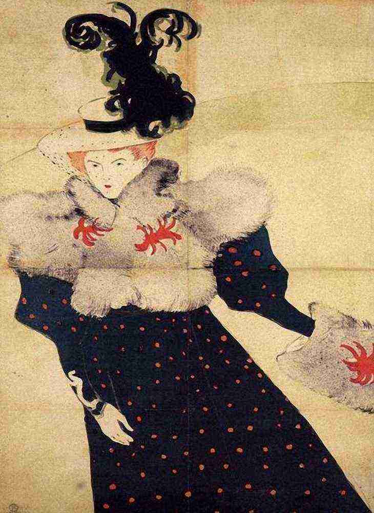 Toulouse Lautrec La Revue Blanche A4 Photo Print
