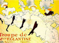 Toulouse Lautrec La Troupe De Mlle Eglantine A4 Photo Print