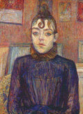 Toulouse Lautrec Lautrec Girl With Lovelock A4 Photo Print