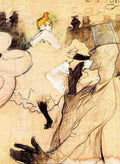 Toulouse Lautrec Le Goulue And Valentin The Boneless One A4 Photo Print