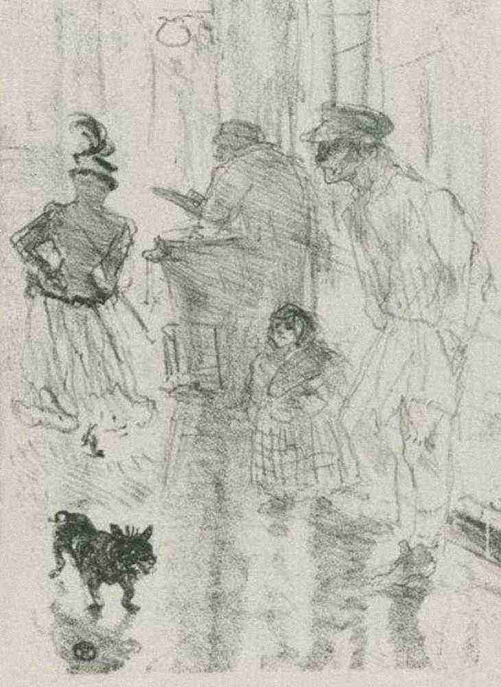 Toulouse Lautrec Le Marchand De Marrons A4 Photo Print