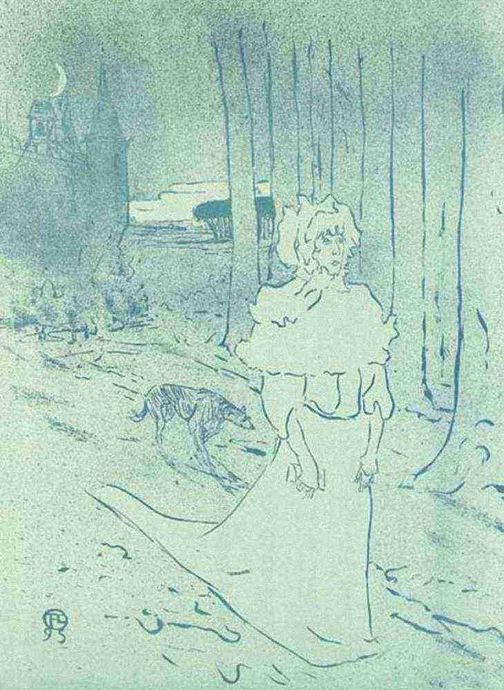 Toulouse Lautrec Le Tocsin A4 Photo Print