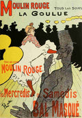 Toulouse Lautrec Les Affiches Illustrees 1886 1895 1896 Moulin Rouge A4 Photo Print