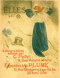 Toulouse Lautrec Les Affiches nd Elles A4 Photo Print