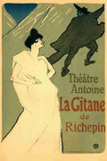 Toulouse Lautrec Les Affiches nd La Gitane de Richepin A4 Photo Print
