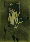 Toulouse Lautrec Les Affiches nd The Hanging 1895 A4 Photo Print
