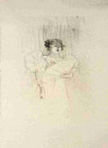 Toulouse Lautrec Luce Myres De Face A4 Photo Print