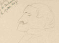 Toulouse Lautrec Lucien Guitry A4 Photo Print