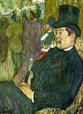 Toulouse Lautrec M Delaporte At The Jardin De Paris A4 Photo Print