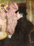 Toulouse Lautrec Maxime Dethomas Au Bal De L Opera A4 Photo Print