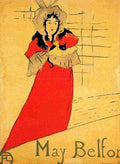 Toulouse Lautrec May Belfort A4 Photo Print