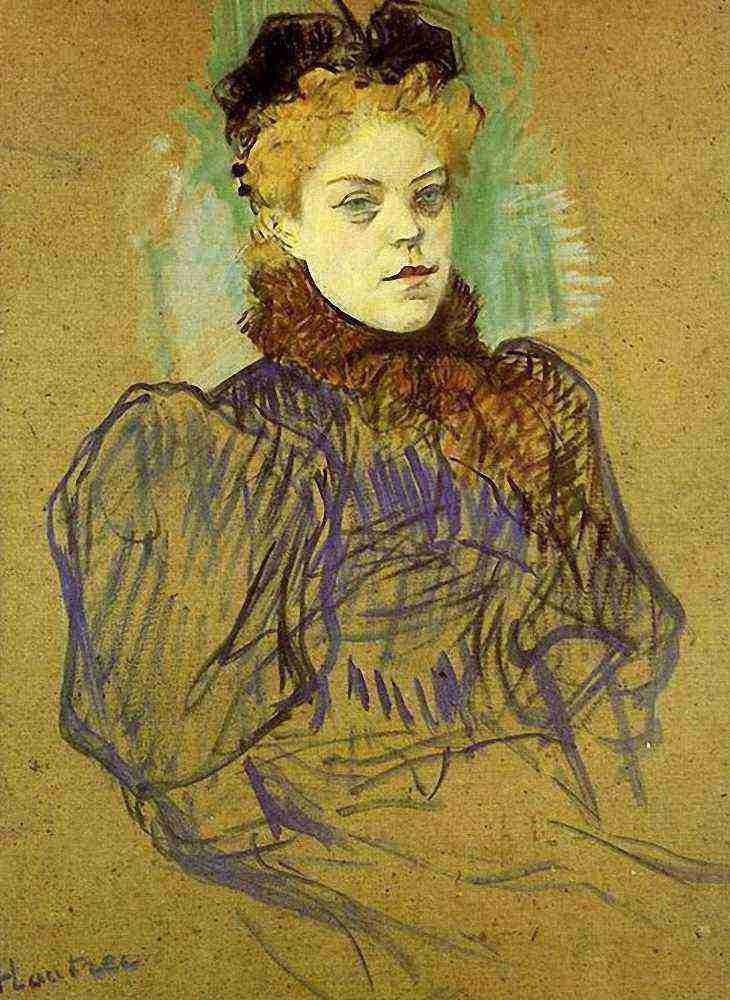 Toulouse Lautrec May Milton 2 A4 Photo Print