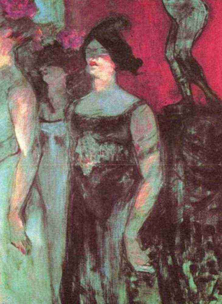 Toulouse Lautrec Messalina A4 Photo Print