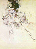 Toulouse Lautrec Misia Natanson A4 Photo Print
