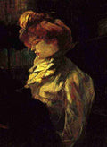 Toulouse Lautrec Miss Margouin A4 Photo Print