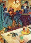 Toulouse Lautrec Mr Boileau A4 Photo Print