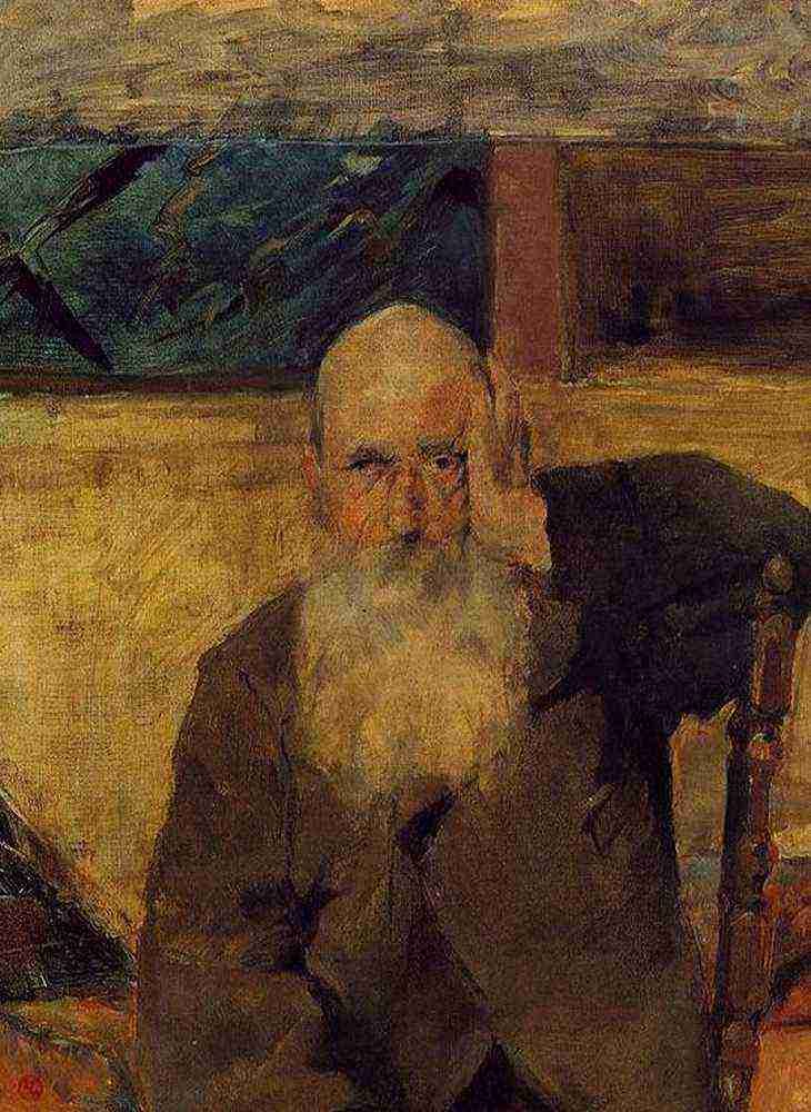 Toulouse Lautrec Old Man At Celeyran A4 Photo Print
