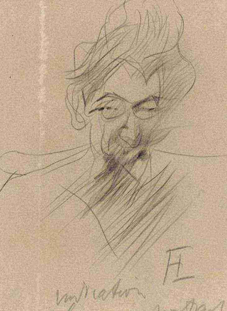 Toulouse Lautrec Portrait D Homme A4 Photo Print
