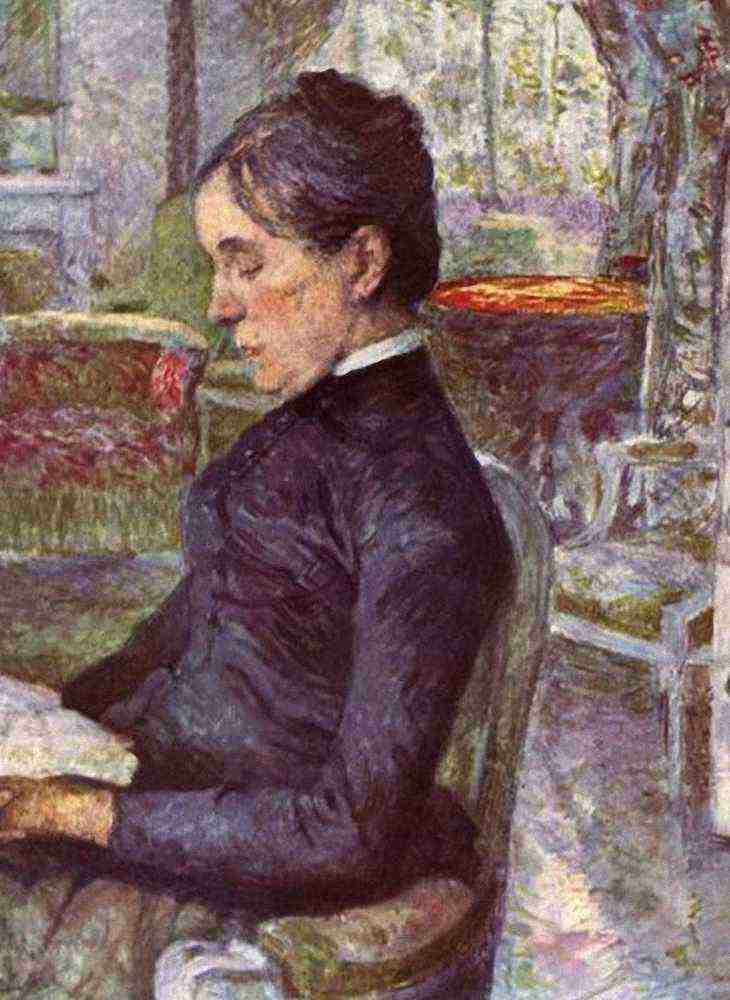 Toulouse Lautrec Portrait Of The Countess A4 Photo Print