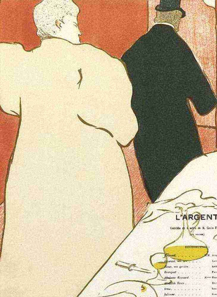 Toulouse Lautrec Programme Pour L Argent A4 Photo Print