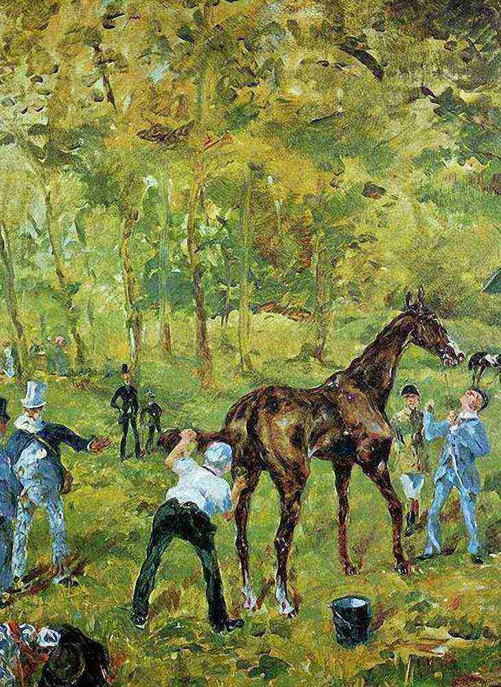 Toulouse Lautrec Souvenir D Auteuil A4 Photo Print
