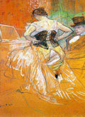 Toulouse Lautrec Study For Elles Woman In A Corset 1896 A4 Photo Print