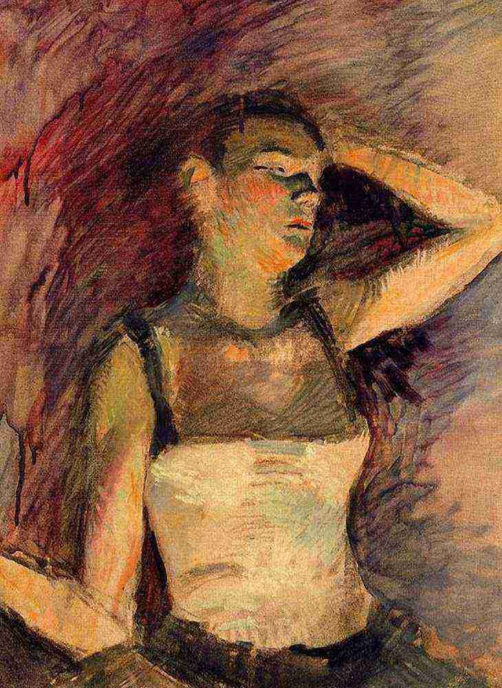 Toulouse Lautrec Study Of A Dancer A4 Photo Print