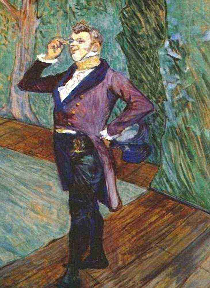 Toulouse Lautrec The Actor Henry Samary A4 Photo Print