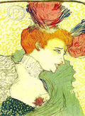Toulouse Lautrec The Actress Marcelle Lender A4 Photo Print