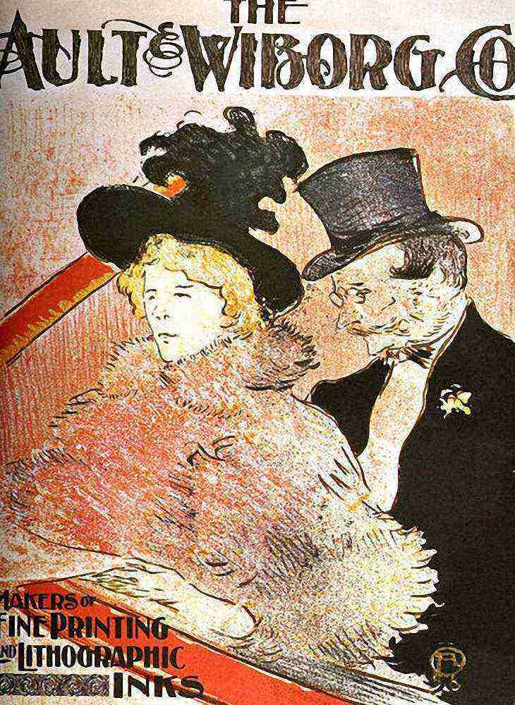 Toulouse Lautrec The Ault Wiborg A4 Photo Print