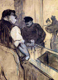 Toulouse Lautrec The Bartender A4 Photo Print