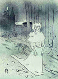 Toulouse Lautrec The Chatelaine A4 Photo Print