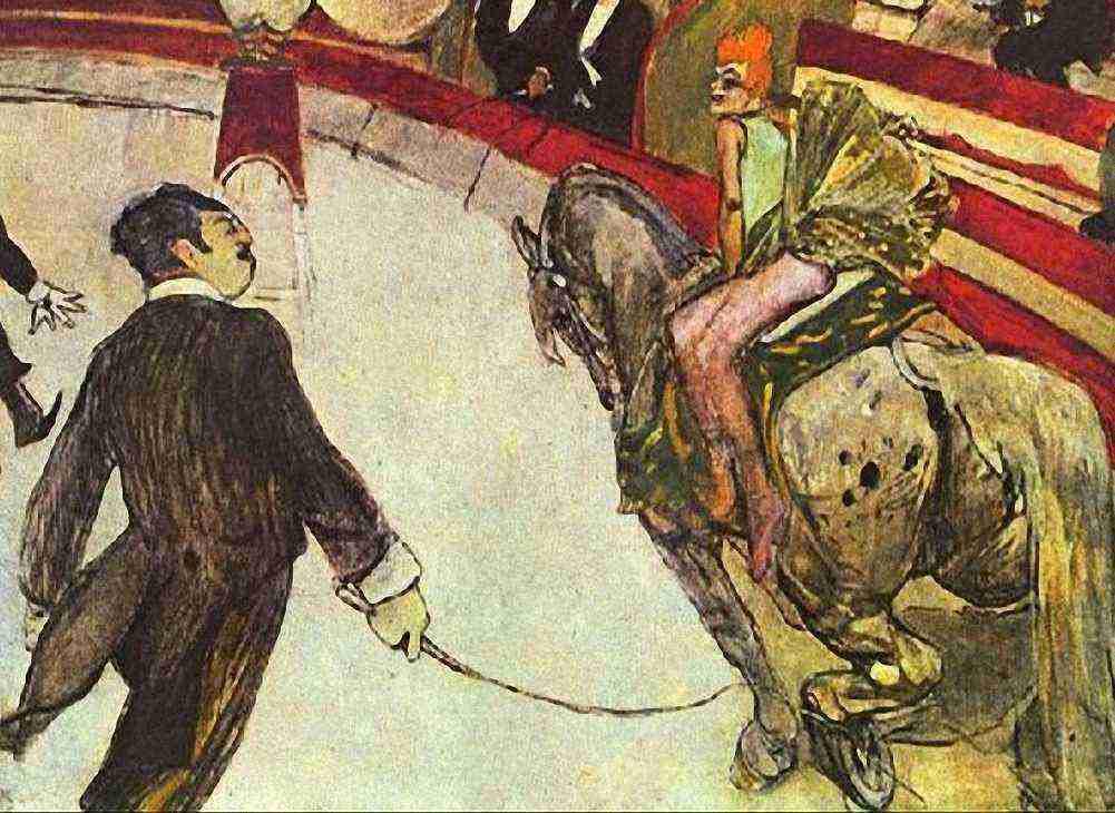 Toulouse Lautrec The Circus A4 Photo Print