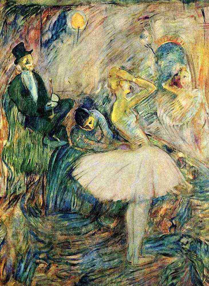 Toulouse Lautrec The Dancer In Her Dressing Room A4 Photo Print