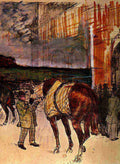 Toulouse Lautrec The Fence Weight A4 Photo Print