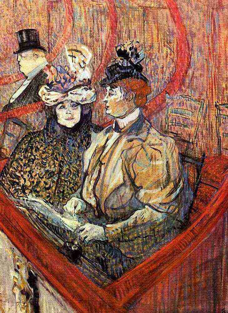Toulouse Lautrec The Grand Tier A4 Photo Print