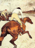 Toulouse Lautrec The Jockey 1899 A4 Photo Print