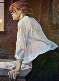 Toulouse Lautrec The Laundress A4 Photo Print