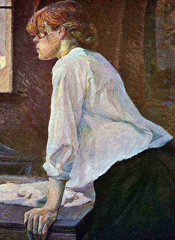 Toulouse Lautrec The Laundress A4 Photo Print
