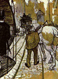 Toulouse Lautrec The Preliminaries Horse Of The Rails Bus Company A4 Photo Print