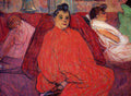Toulouse Lautrec The Sofa 2 A4 Photo Print