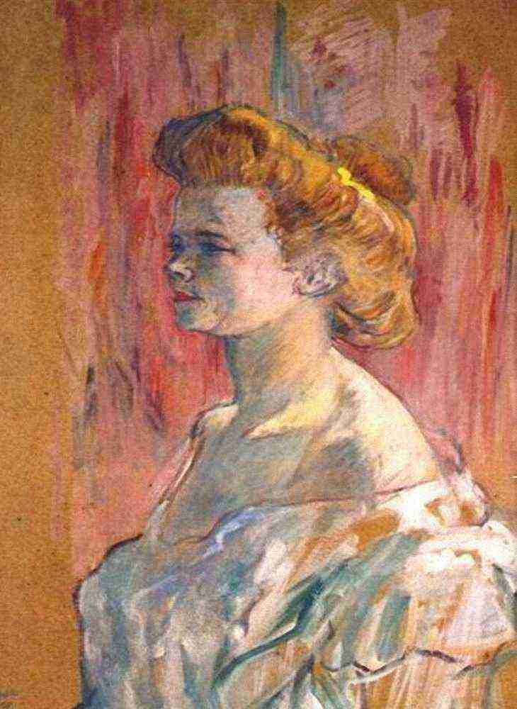 Toulouse Lautrec The Sphinx A4 Photo Print