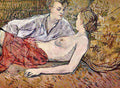 Toulouse Lautrec Two Friends 2 A4 Photo Print