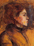Toulouse Lautrec Woman S Head A4 Photo Print